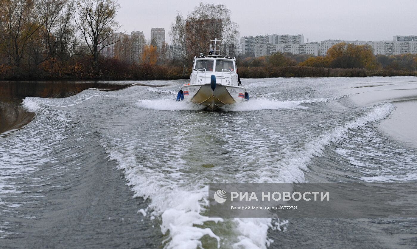 Подготовка водных спасателей к зиме