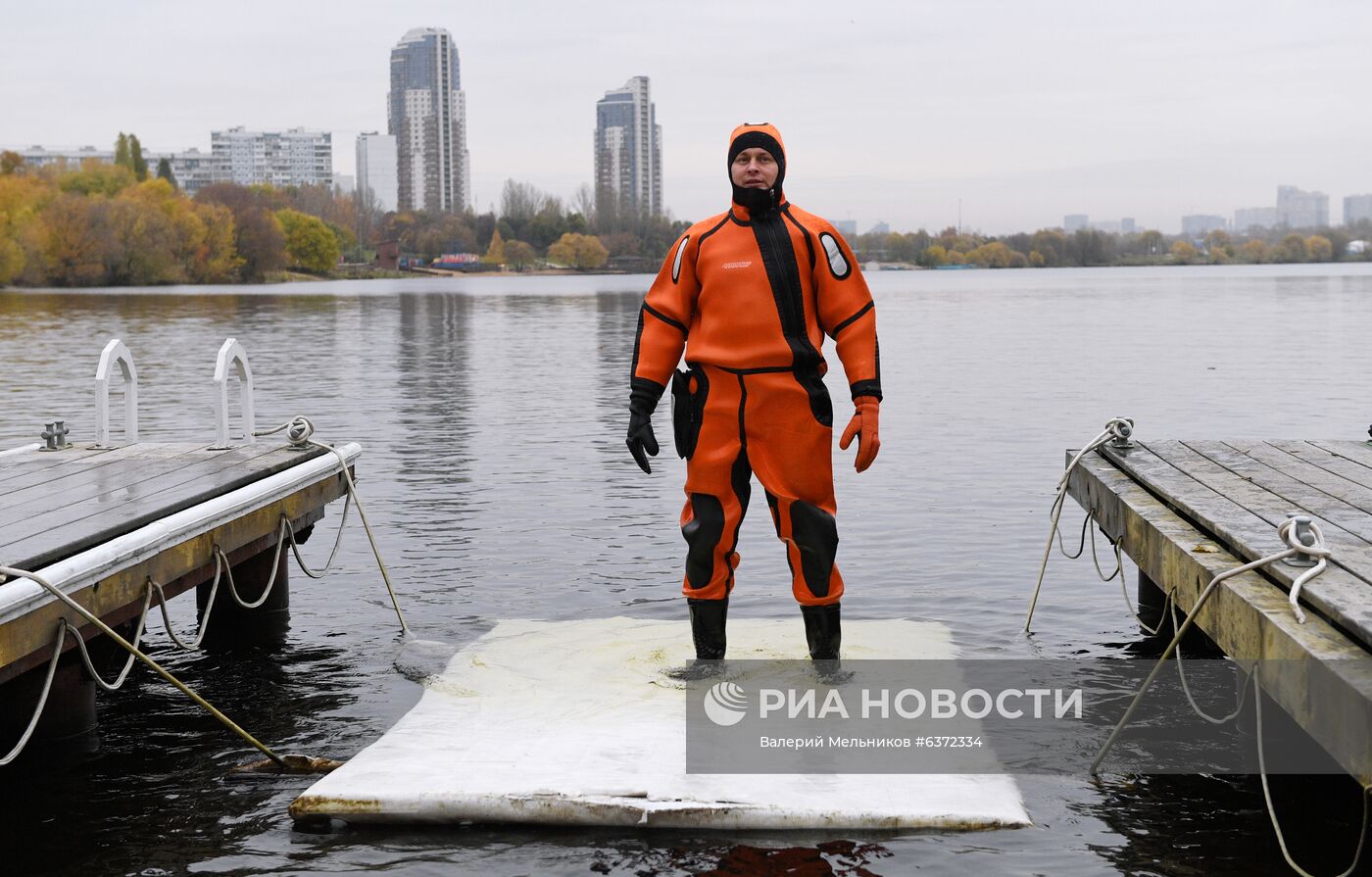 Подготовка водных спасателей к зиме