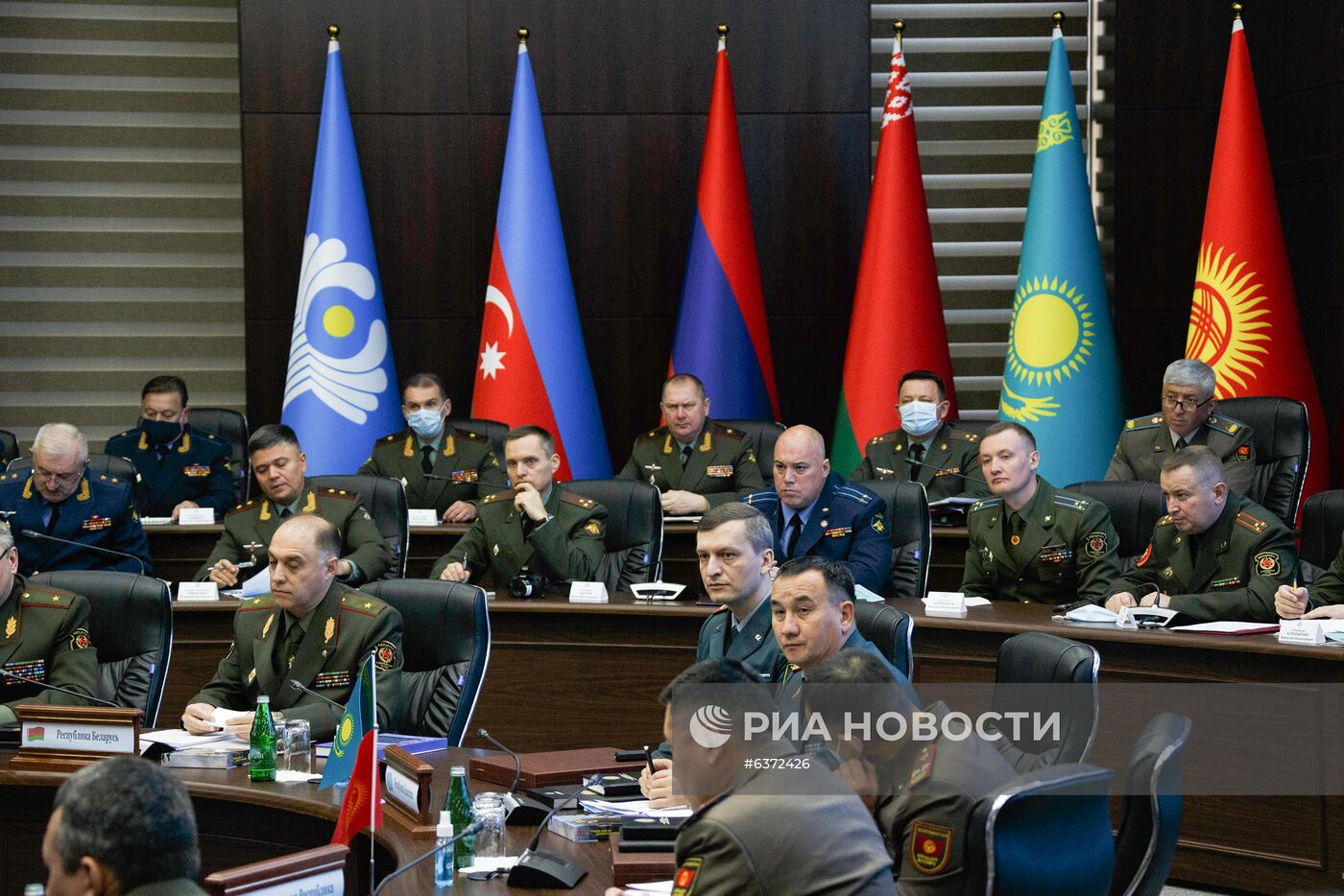 Заседание Комитета начальников штабов вооруженных сил стран СНГ