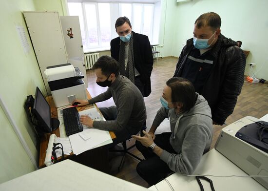 Подготовка к открытию ковид-госпиталя в Красноярске