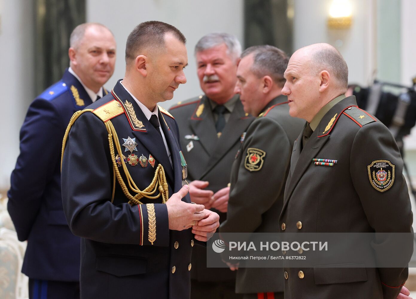 Президент Белоруссии А. Лукашенко назначил новых главу МВД Белоруссии и начальника ГУВД Минска