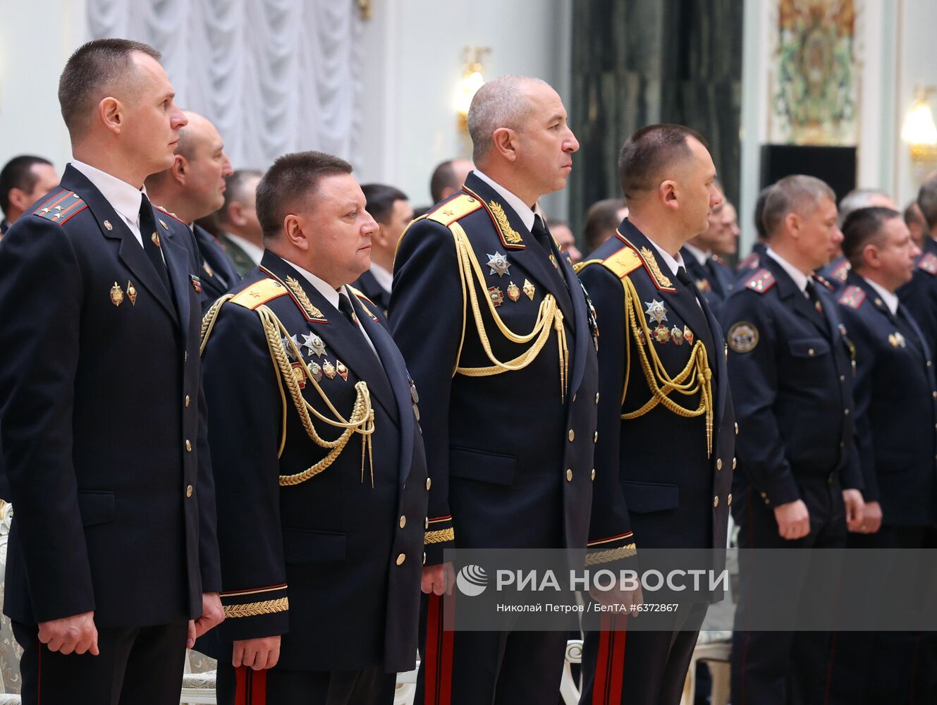 Президент Белоруссии А. Лукашенко назначил новых главу МВД Белоруссии и начальника ГУВД Минска