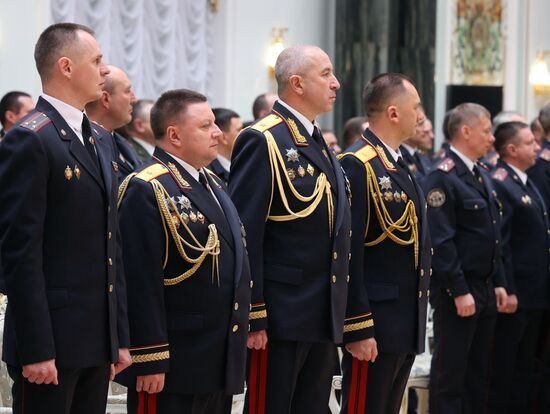 Президент Белоруссии А. Лукашенко назначил новых главу МВД Белоруссии и начальника ГУВД Минска