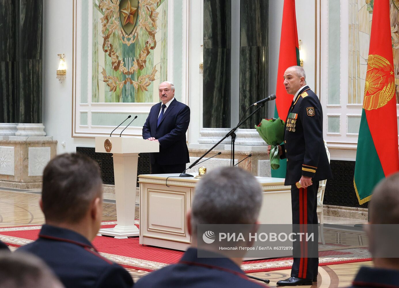 Президент Белоруссии А. Лукашенко назначил новых главу МВД Белоруссии и начальника ГУВД Минска