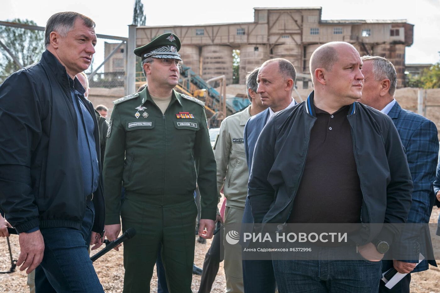 Вице-премьер РФ М. Хуснуллин посетил Севастополь