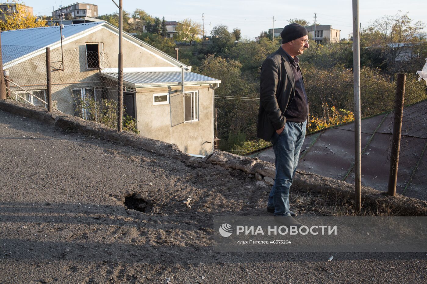 Нагорный Карабах во время обострения конфликта