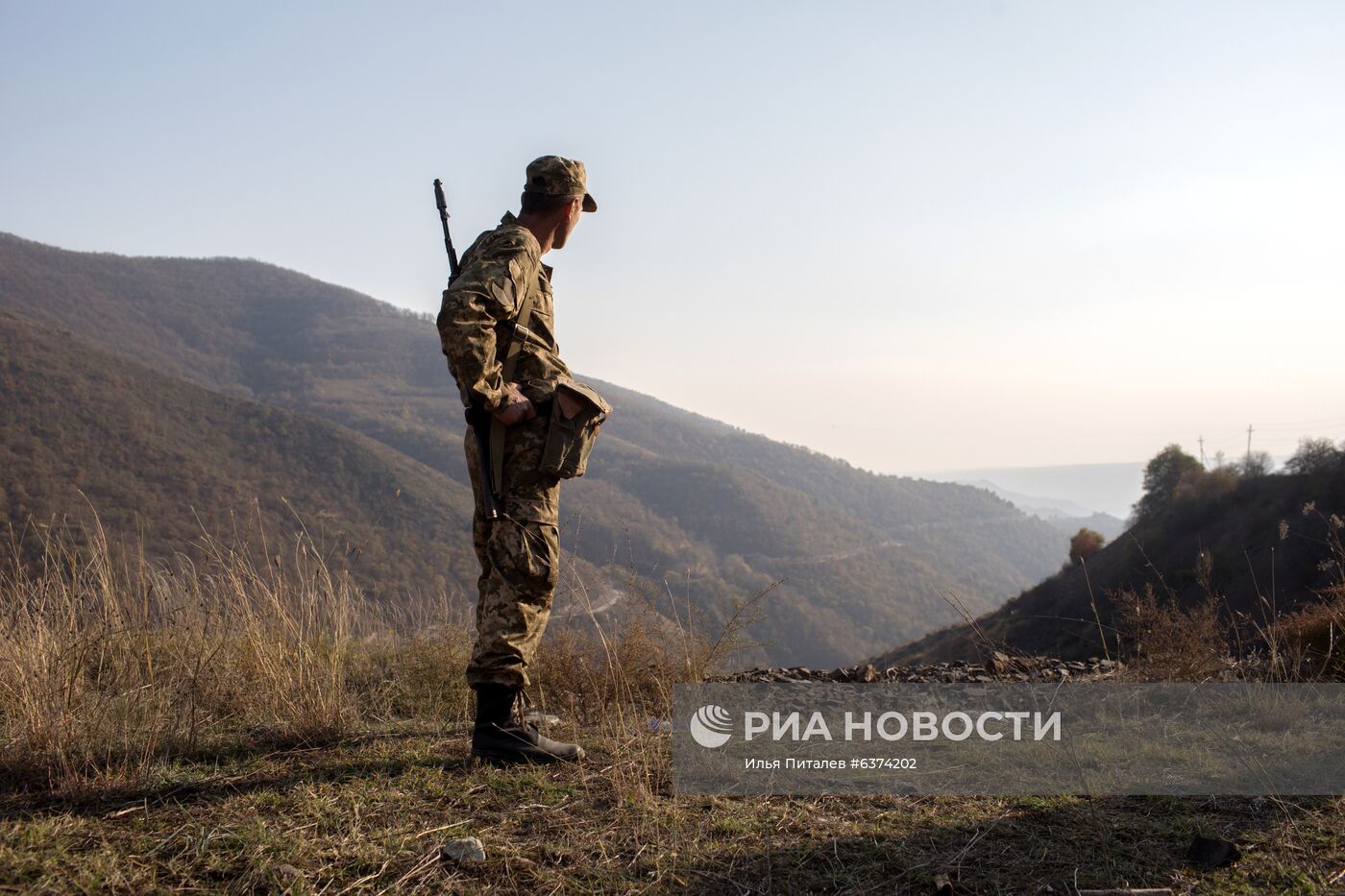 Нагорный Карабах во время обострения конфликта