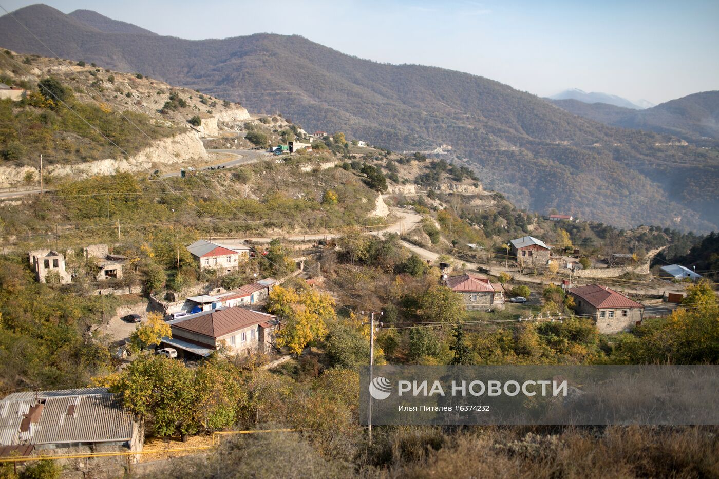 Нагорный Карабах во время обострения конфликта