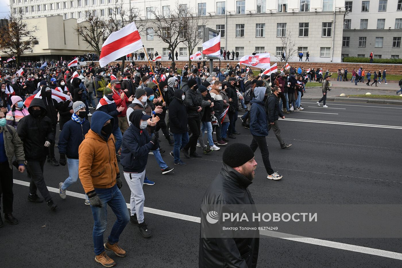 Акция протеста в Минске