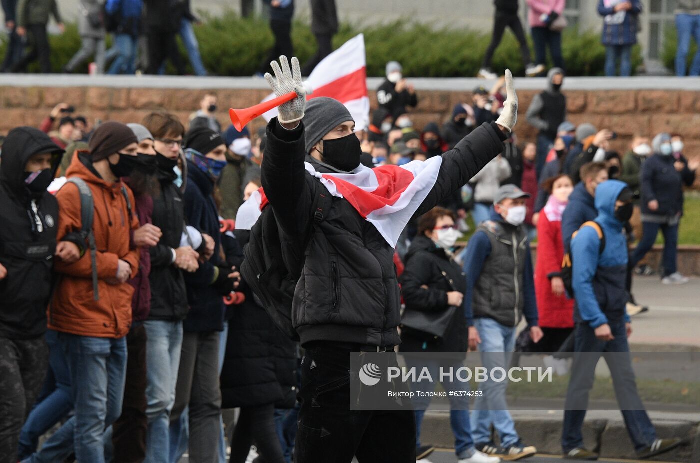 Акция протеста в Минске