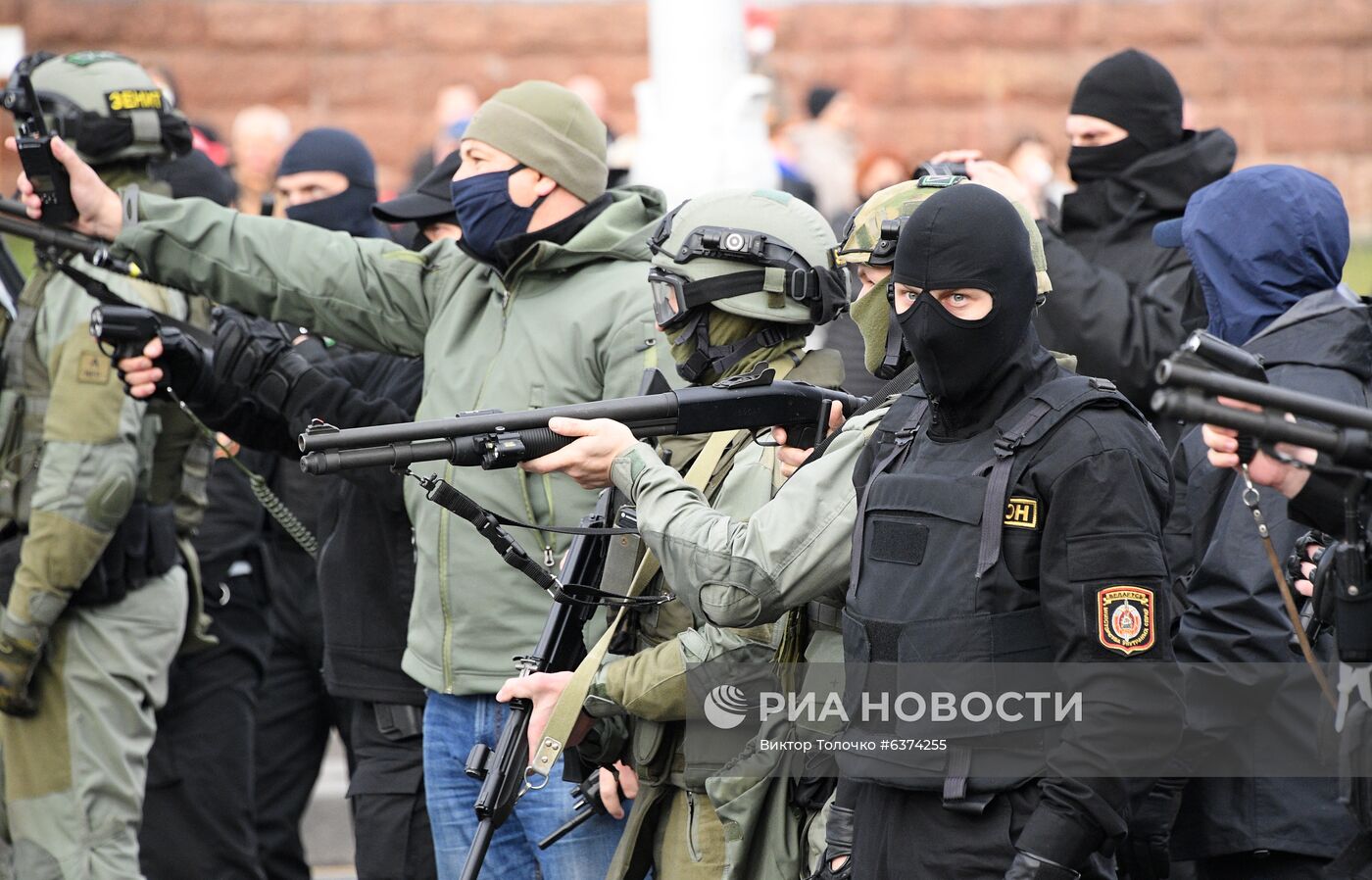 Акция протеста в Минске