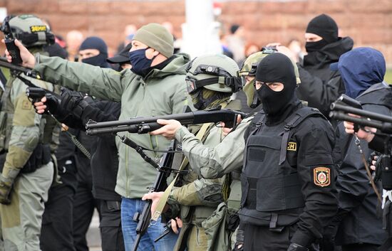 Акция протеста в Минске