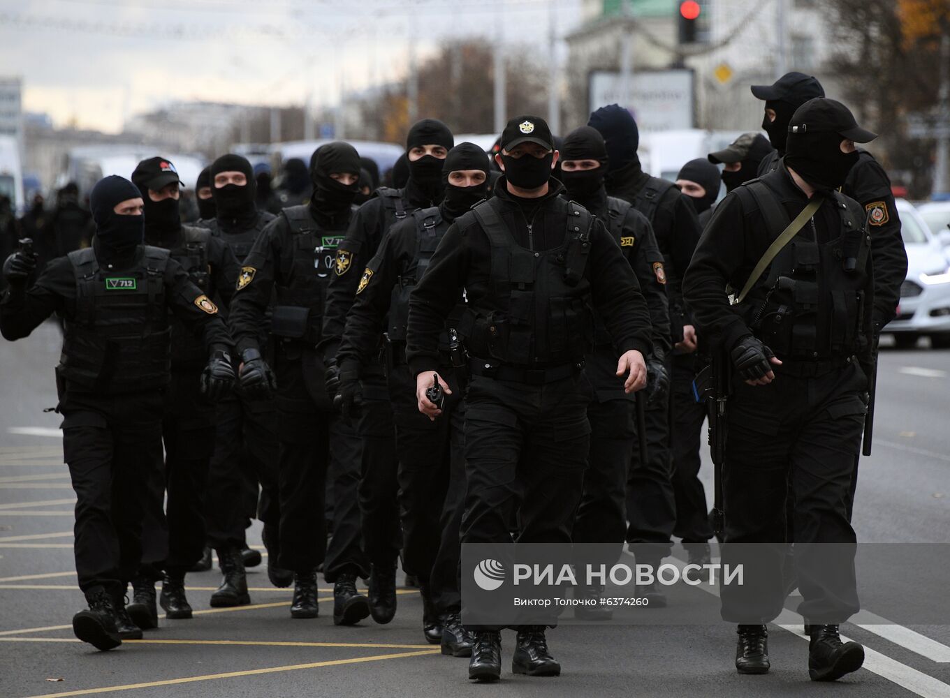 Акция протеста в Минске