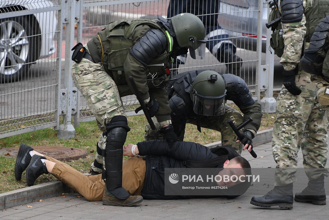Акция протеста в Минске
