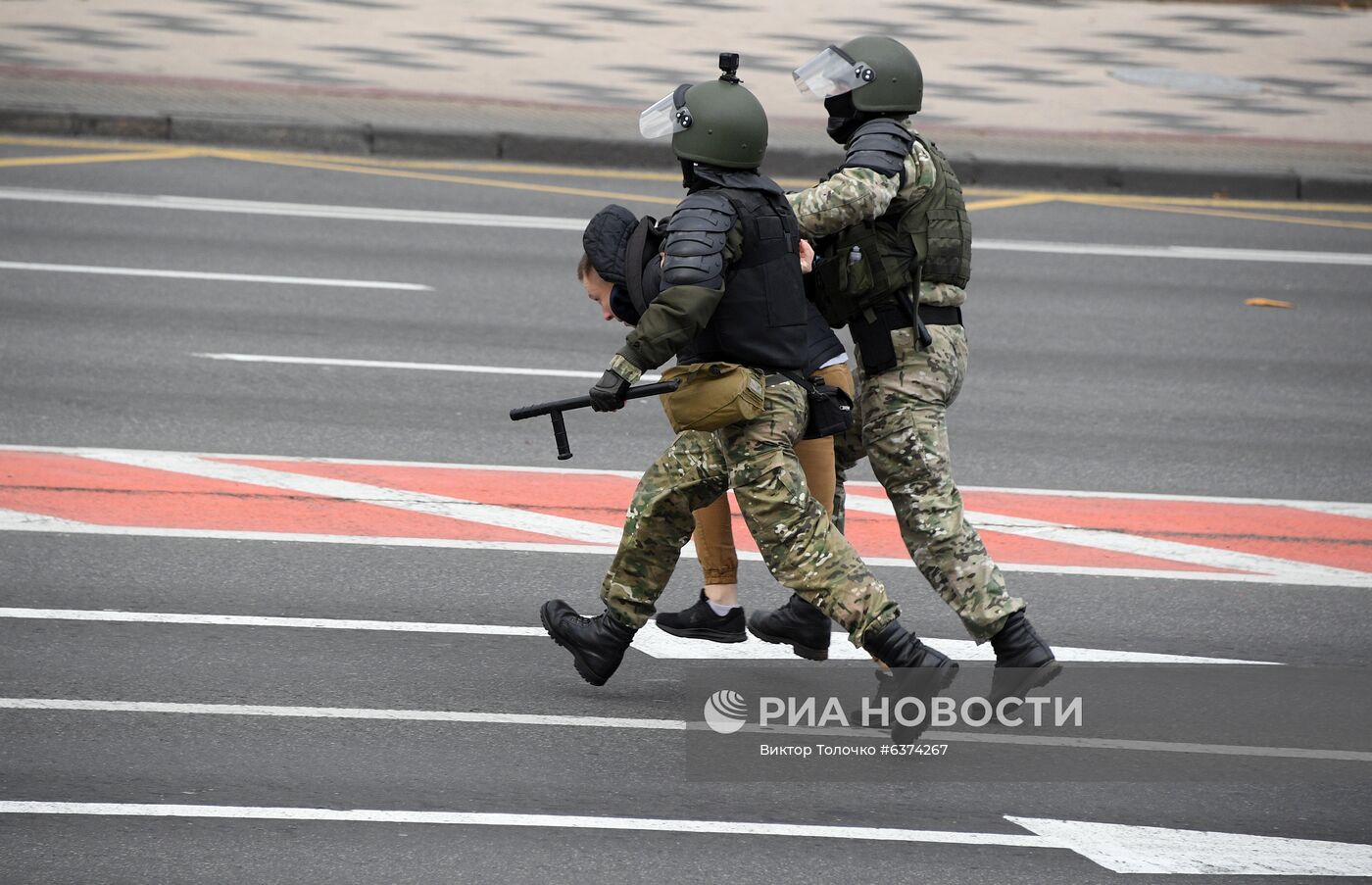 Акция протеста в Минске