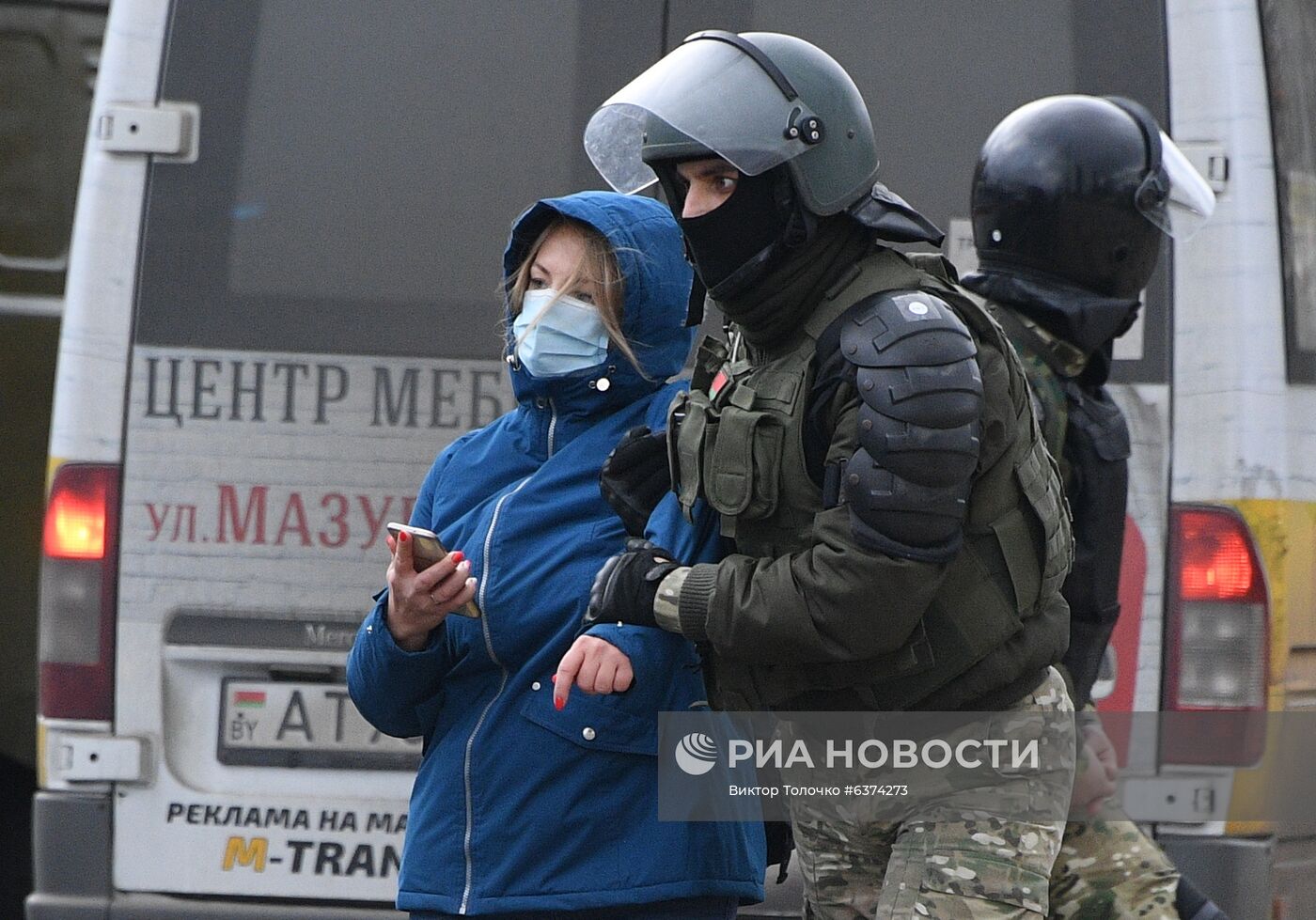 Акция протеста в Минске