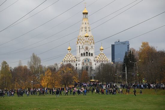Акция протеста в Минске