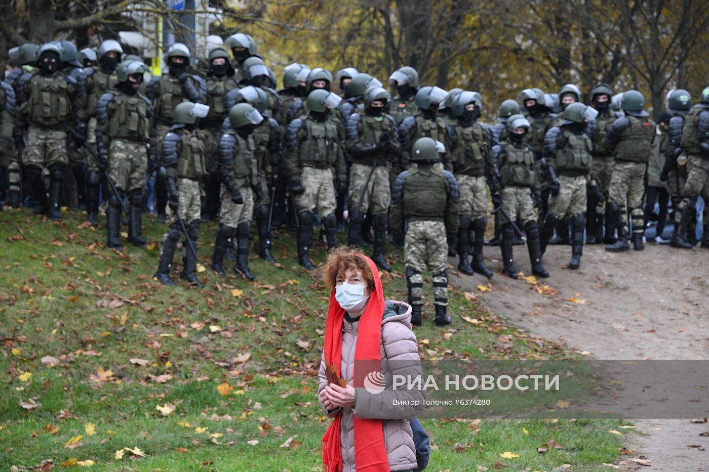 Акция протеста в Минске