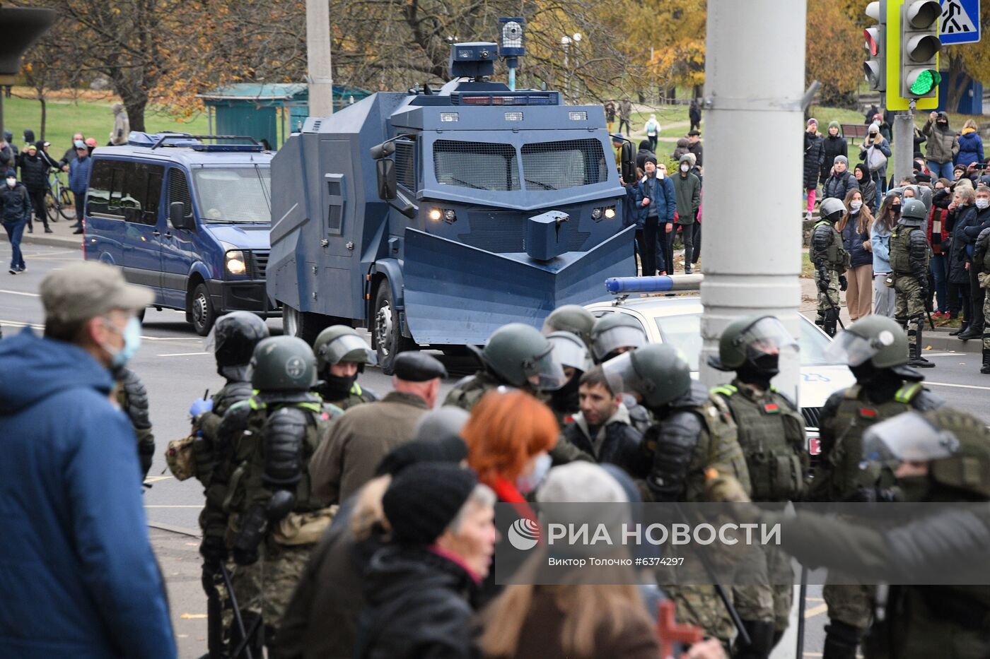 Акция протеста в Минске
