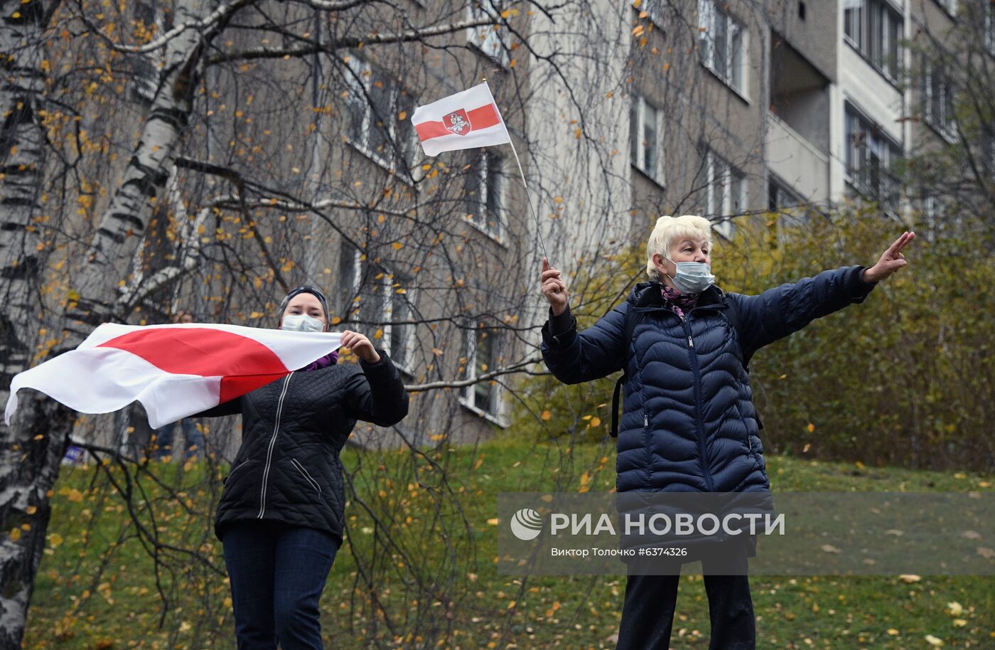 Акция протеста в Минске