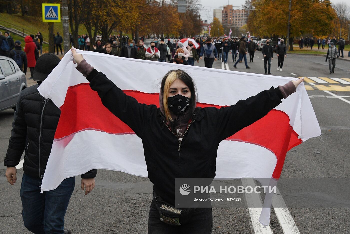 Акция протеста в Минске