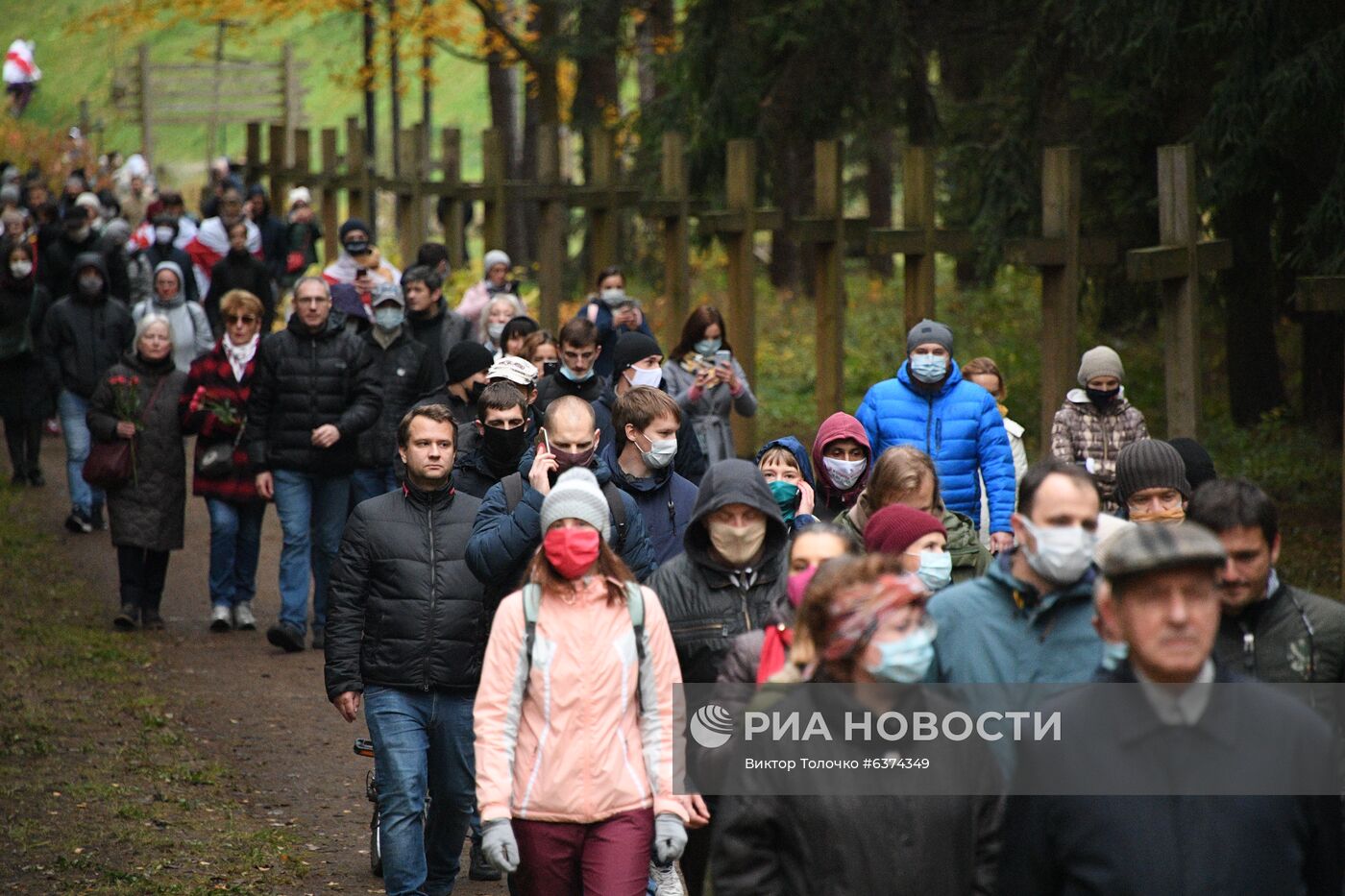 Акция протеста в Минске