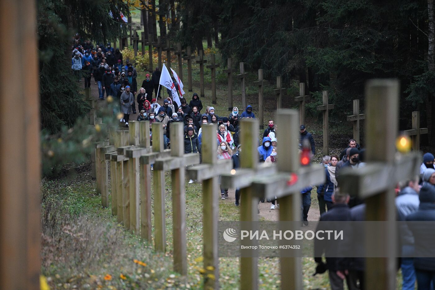 Акция протеста в Минске