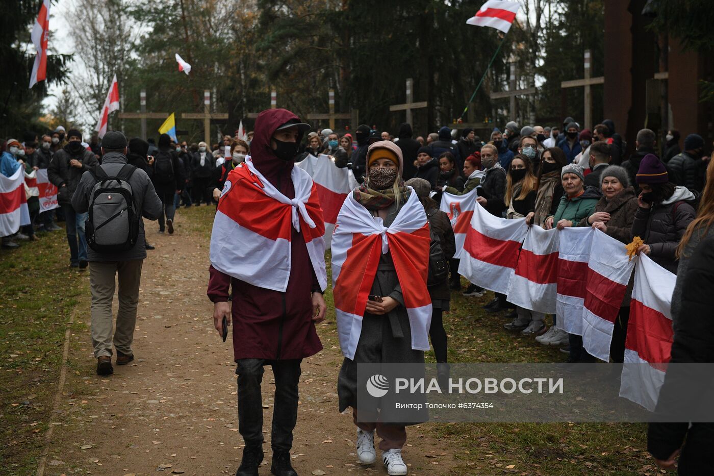 Акция протеста в Минске