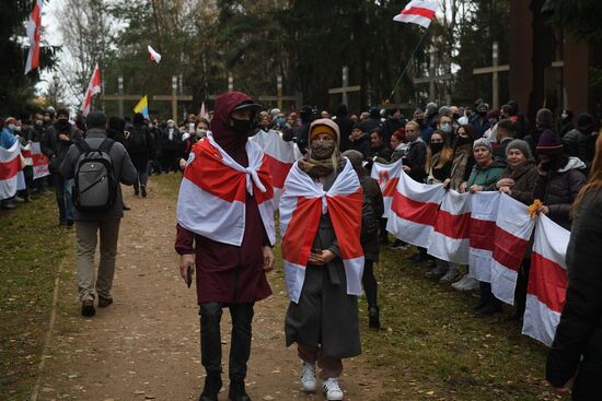 Акция протеста в Минске