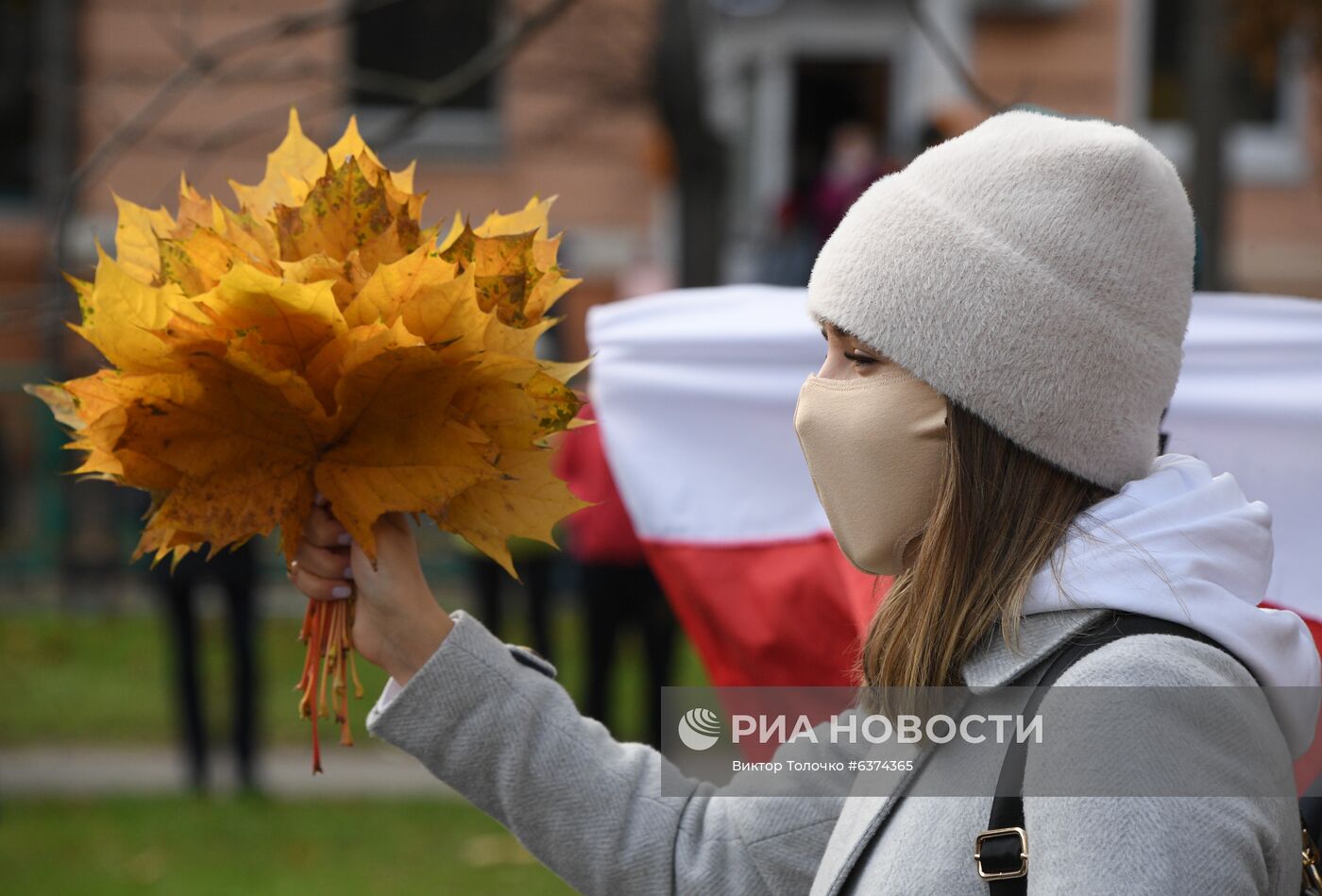 Акция протеста в Минске