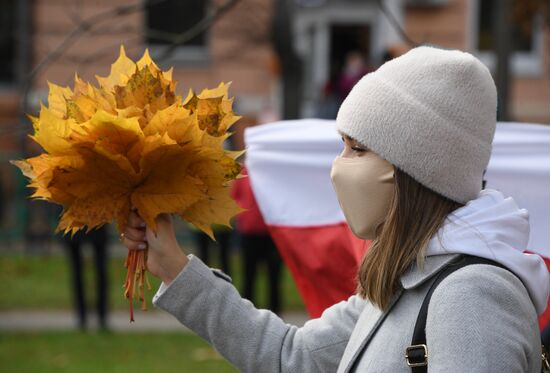 Акция протеста в Минске