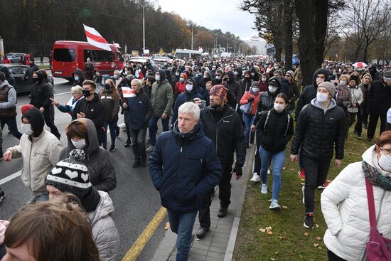 Акция протеста в Минске