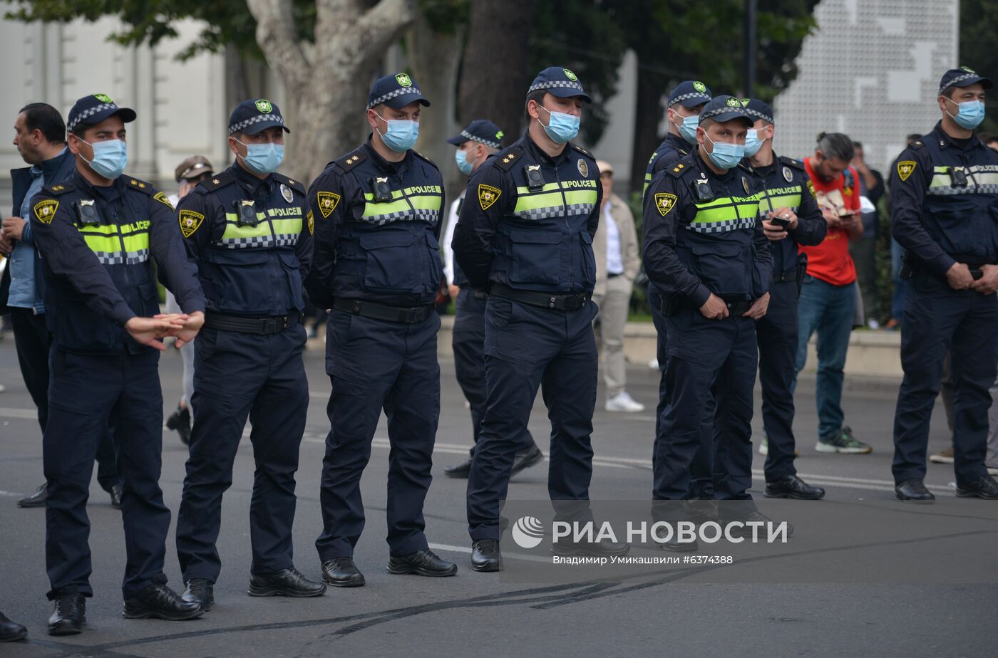 Акция оппозиции в Тбилиси