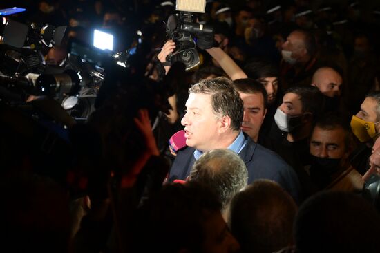 Акция оппозиции в Тбилиси