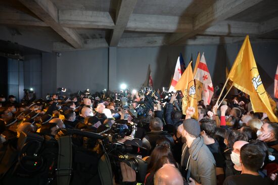 Акция оппозиции в Тбилиси