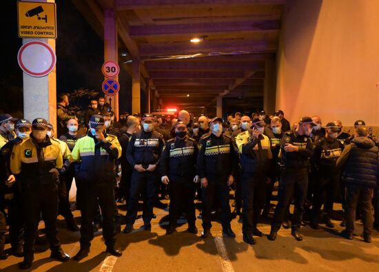 Акция оппозиции в Тбилиси