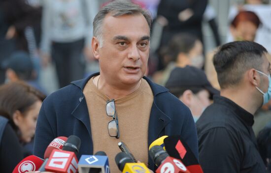 Акция оппозиции в Тбилиси