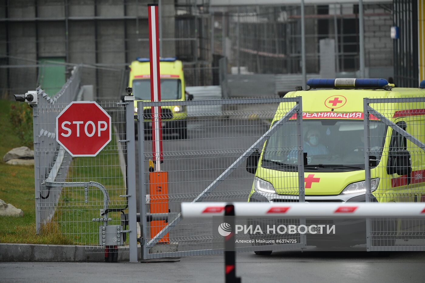 Карантинный центр в Коммунарке 