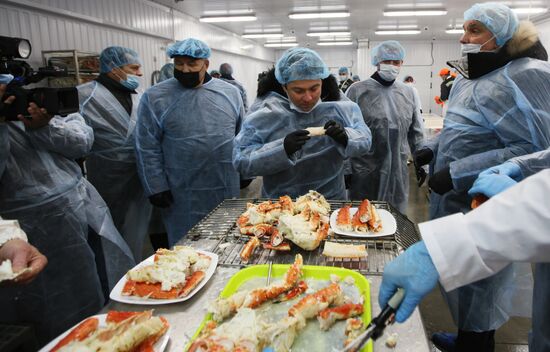 В Мурманске заработал первый цех по переработке живого краба