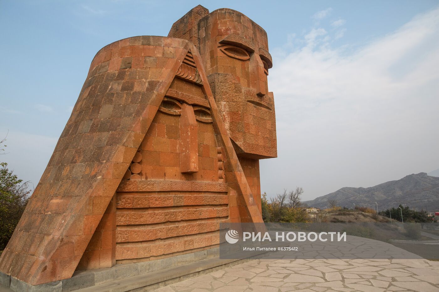 Нагорный Карабах во время обострения конфликта