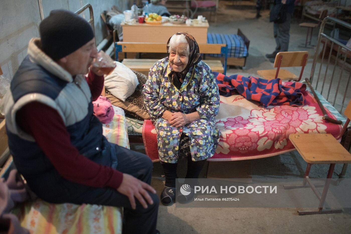 Нагорный Карабах во время обострения конфликта