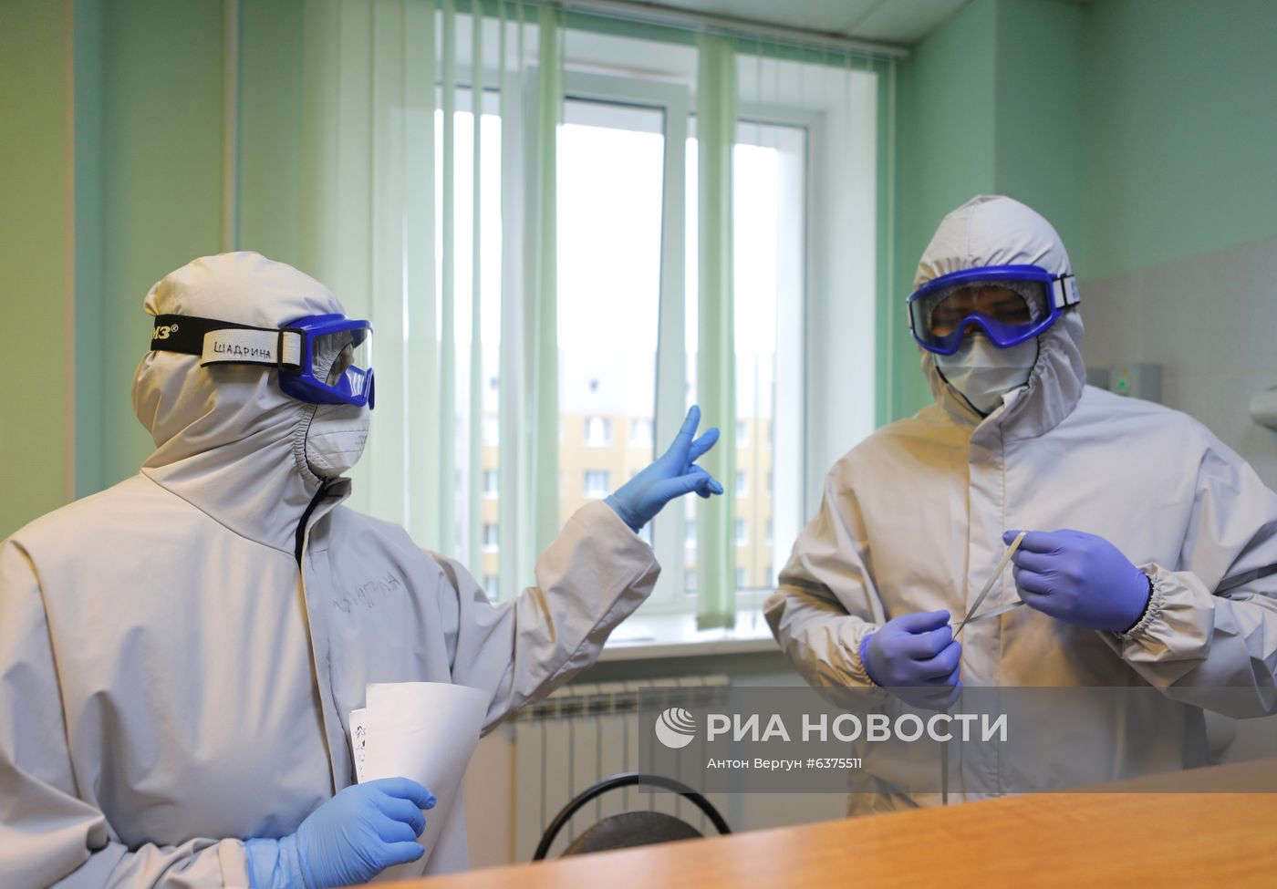 Работа ковид-госпиталя в Белгородской области
