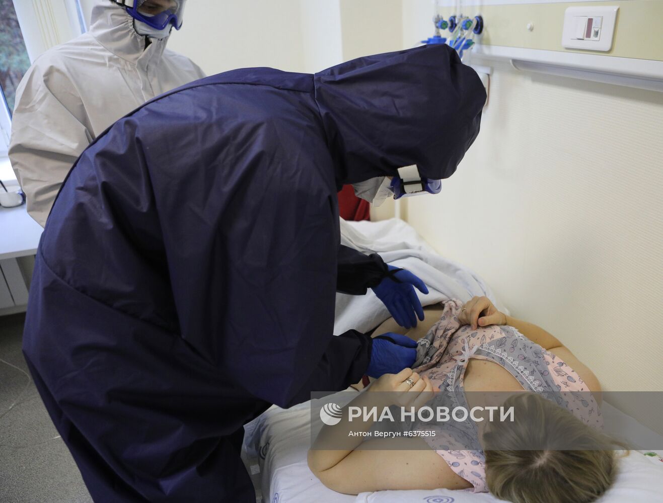 Работа ковид-госпиталя в Белгородской области
