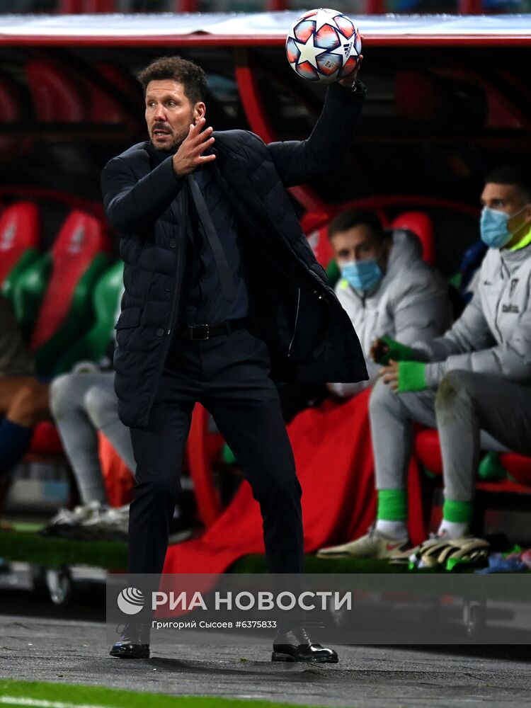 Футбол. Лига чемпионов. Матч "Локомотив" - "Атлетико"