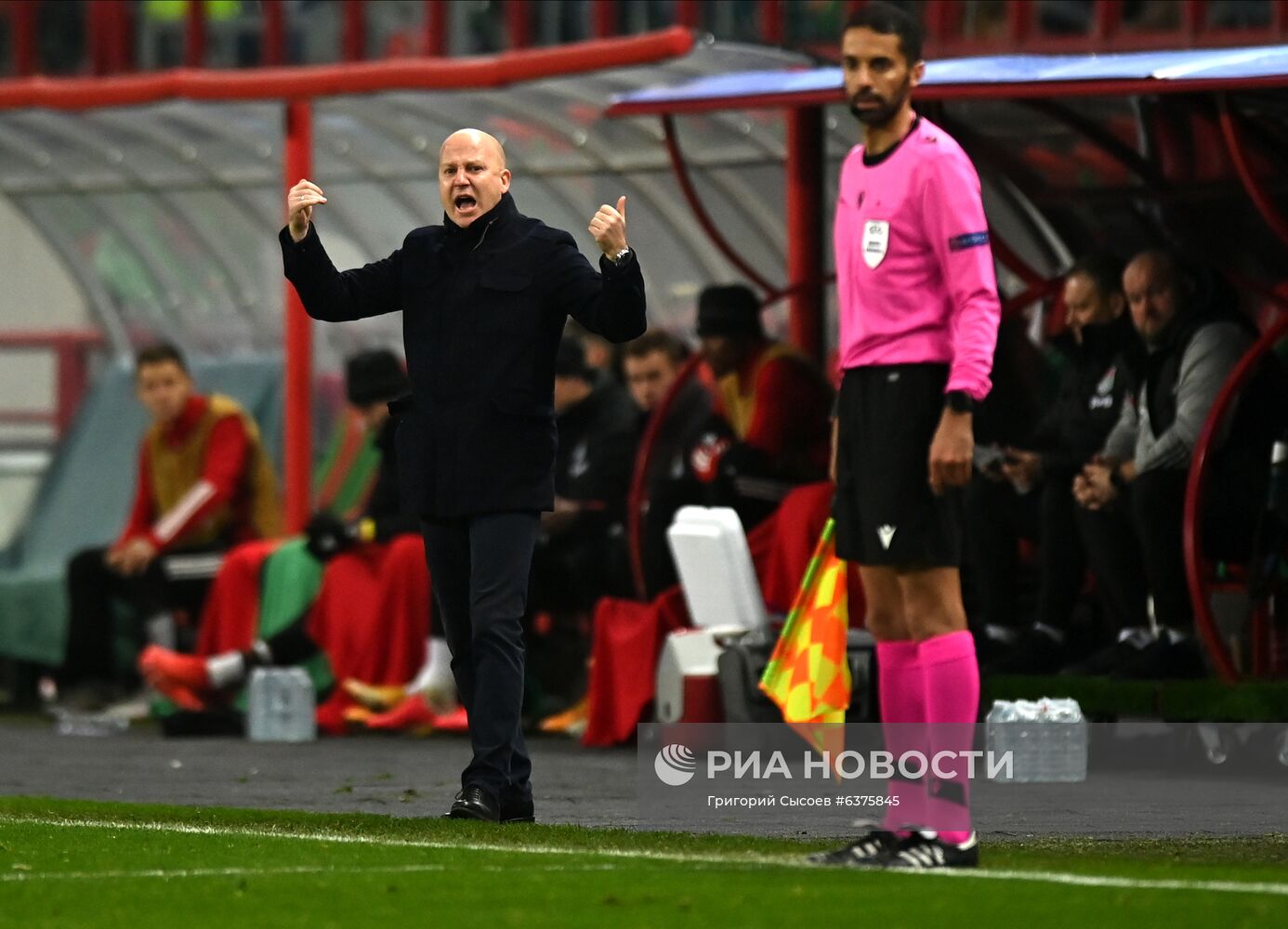 Футбол. Лига чемпионов. Матч "Локомотив" - "Атлетико"