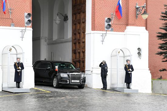 Президент РФ В. Путин принял участие в торжествах по случаю Дня народного единства