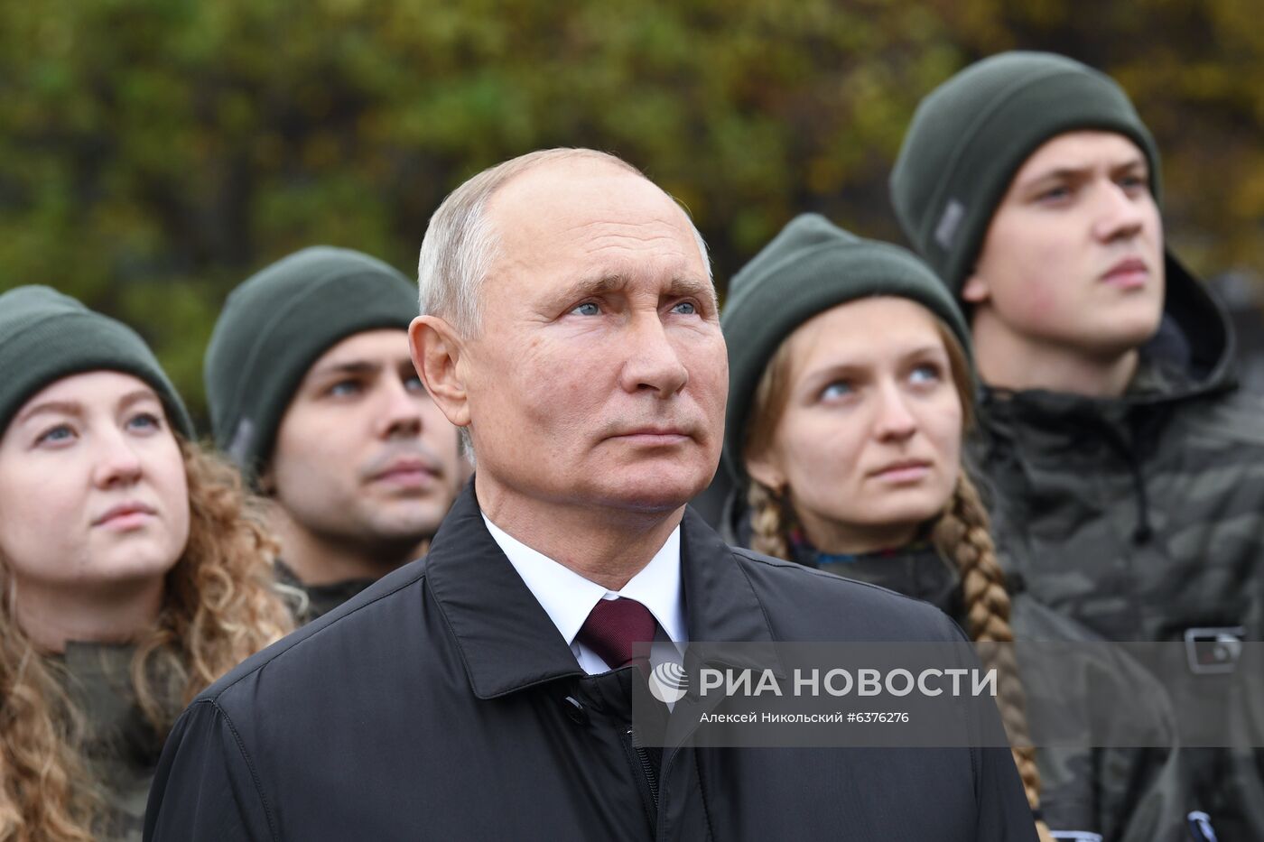 Президент РФ В. Путин принял участие в торжествах по случаю Дня народного единства