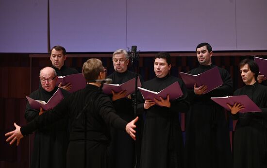 Концерт мужских церковных хоров в Зарядье