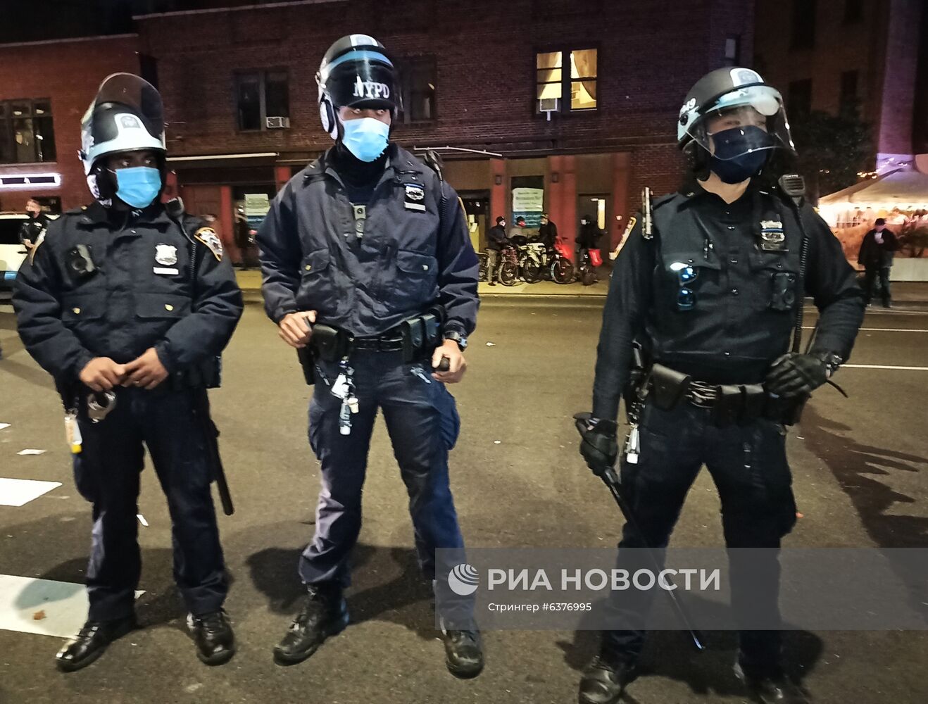 Протесты в США