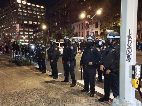 Протесты в США